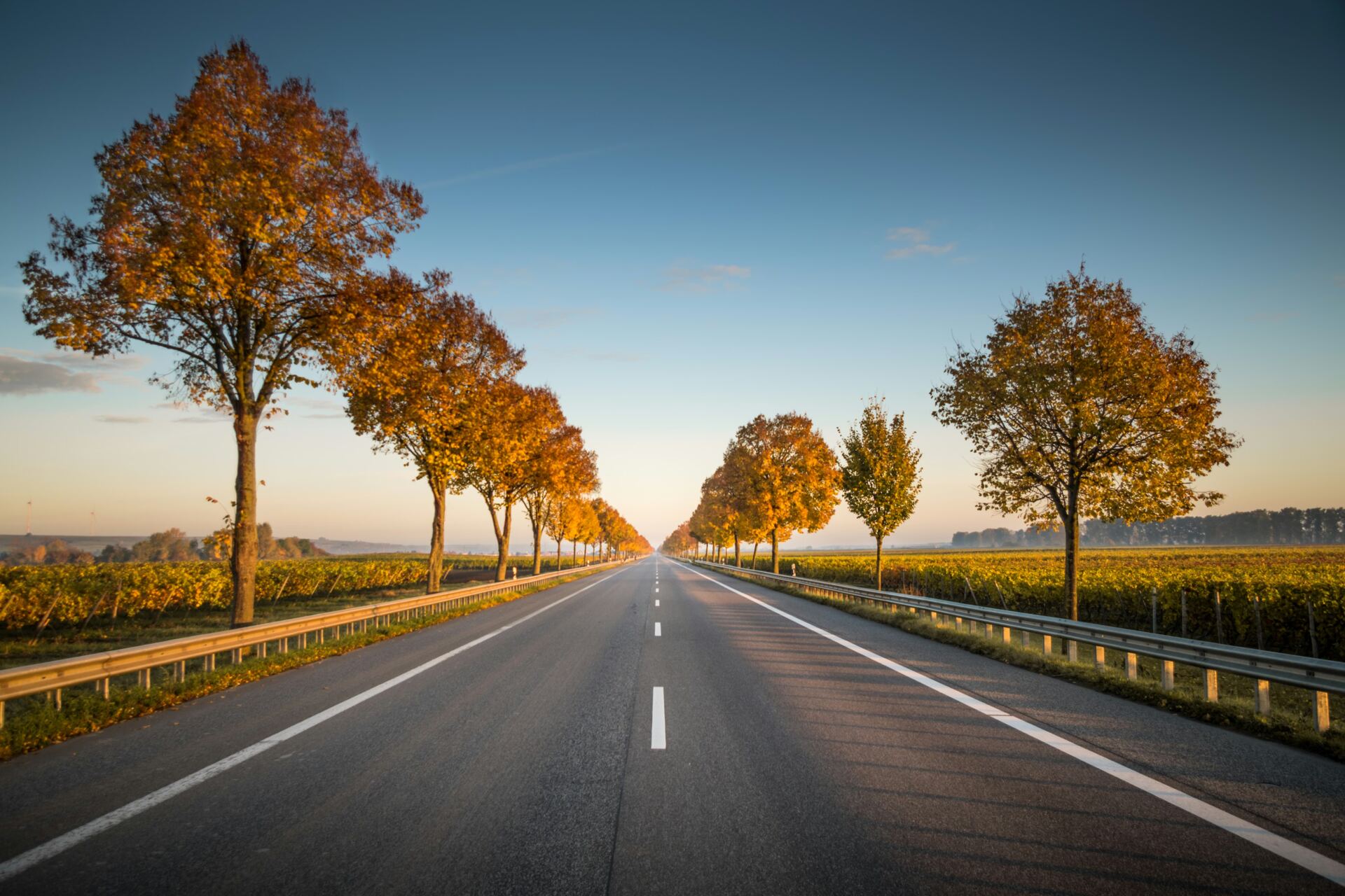 Open highway
